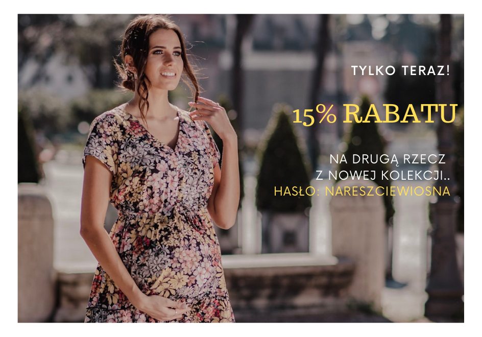 Rabat -15% na drugą rzecz maj