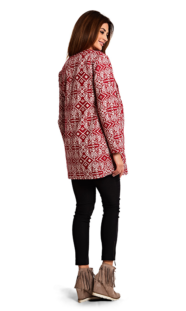 Nordic red coat